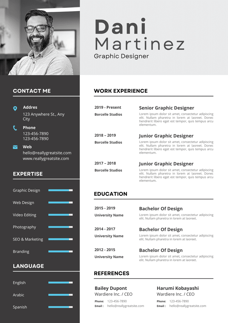 Modern-Minimalist-CV-Resume